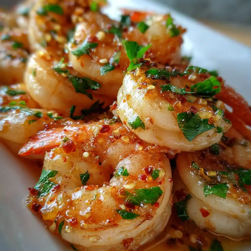 boiled shrimp recipe with Chili-Orange Butter Gloss