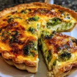 Broccoli Cheddar Quiche Recipe Green Florets Cheddar Melt 1760582598.5656662