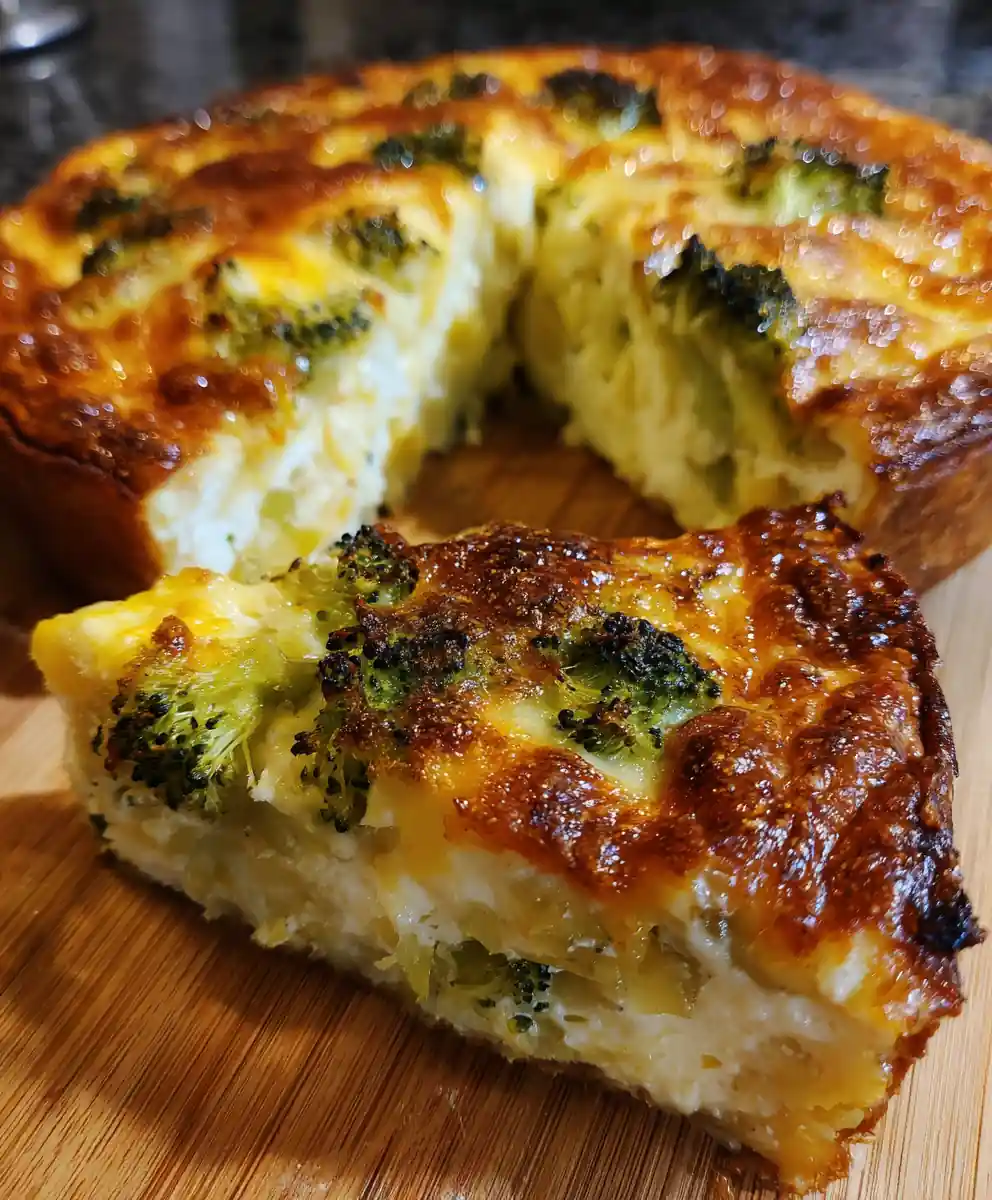 broccoli cheddar quiche recipe Green Florets Cheddar Melt