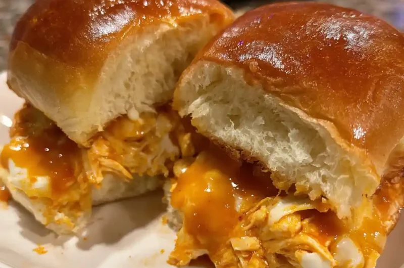 Buffalo Chicken Sliders Recipe Fiery Orange Drizzle 1761518042.1829867