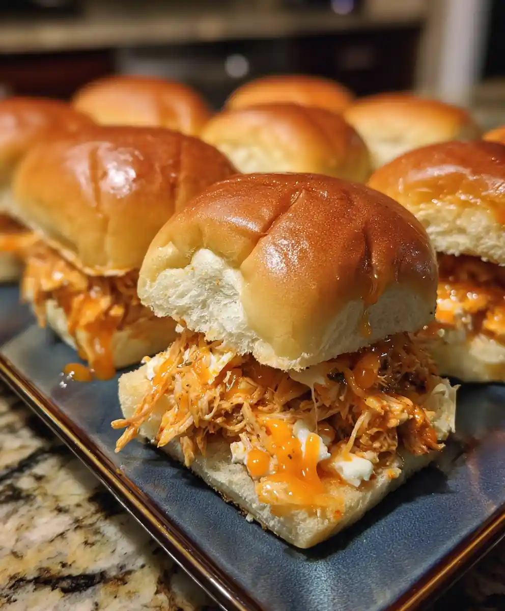 buffalo chicken sliders recipe Fiery Orange Drizzle
