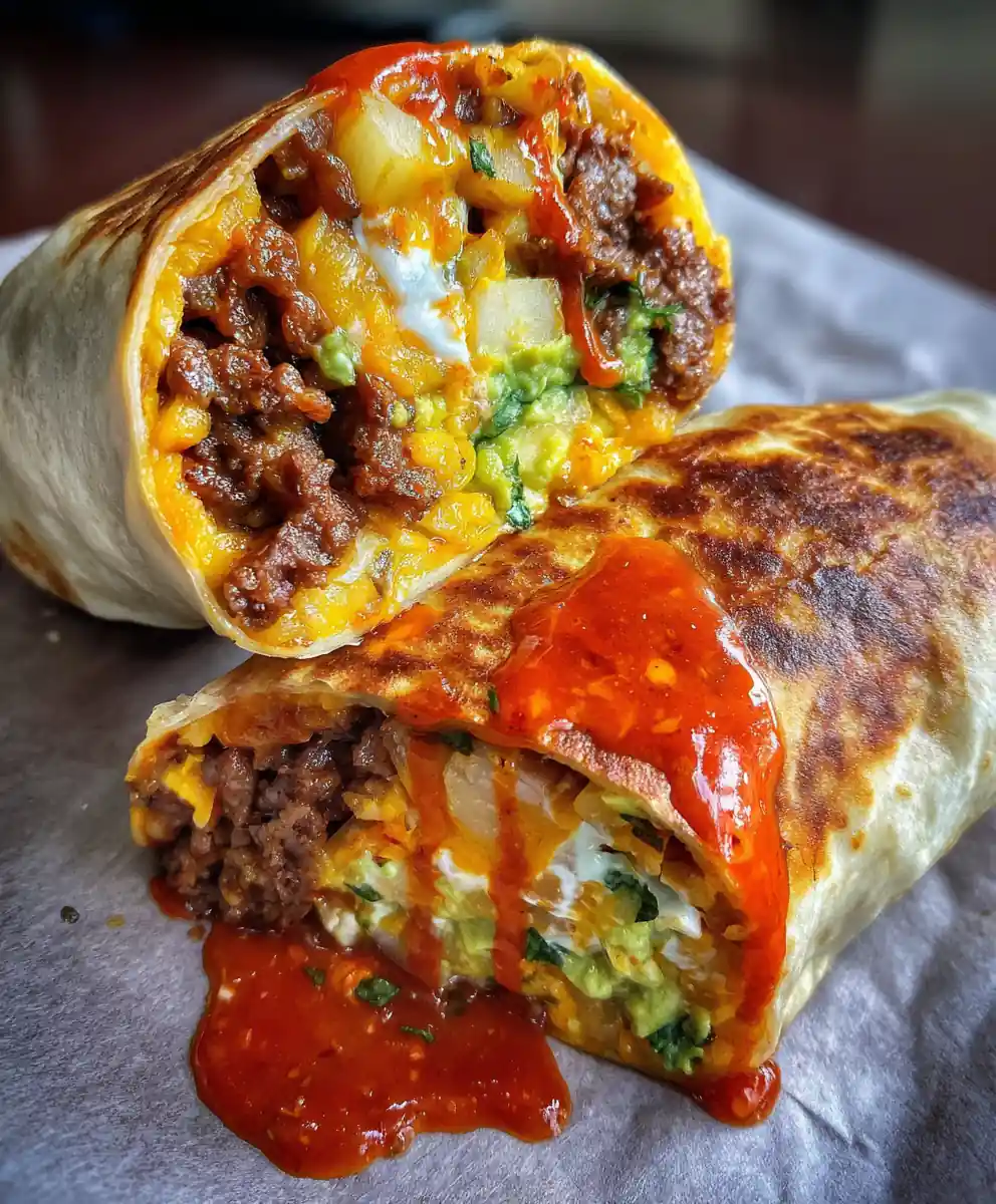 california burrito recipe Salsa Roja Stripe