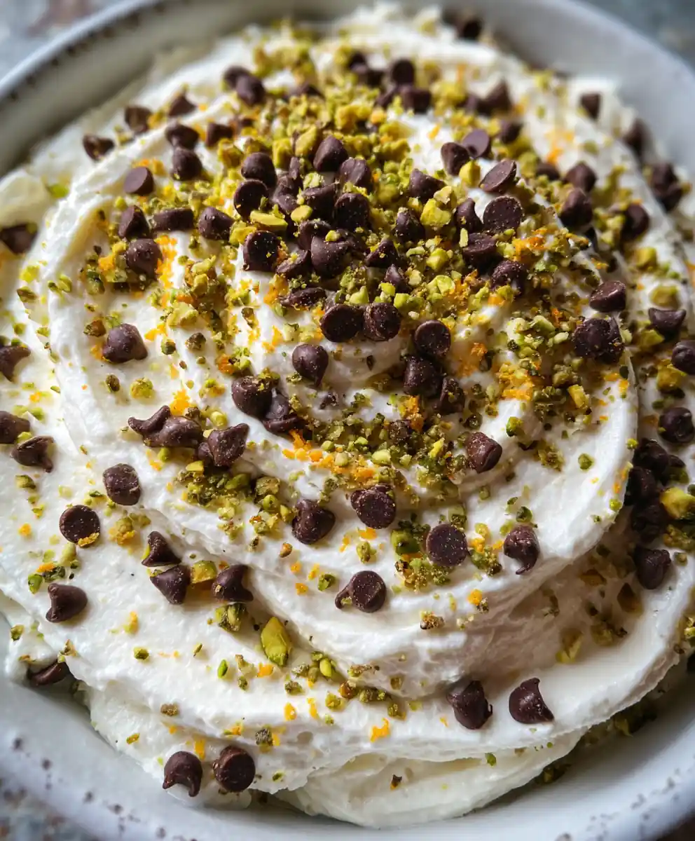 cannoli dip recipe Pistachio Sprinkle Bowl