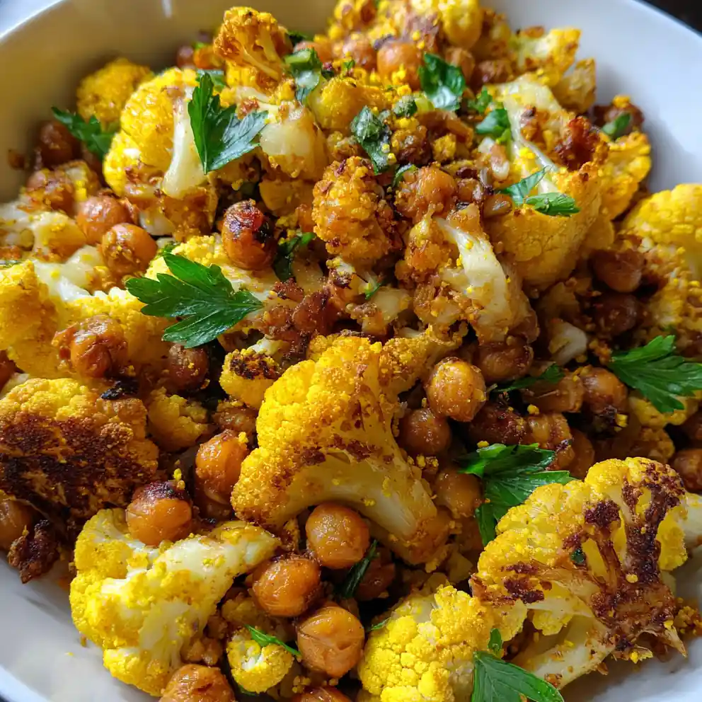 Cauliflower Salad Recipe Turmeric Golden Crumble 1760573675.6219556