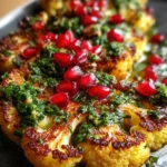 Cauliflower Steak Recipe Chimichurri Brush And Pomegranate Gems 1760372023.6802824