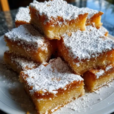 Chess Bars Recipe Powdered Sugar Snow Squares 1761522522.6330128