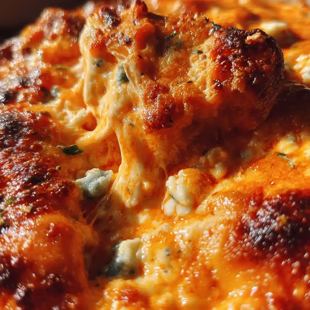 Chicken Dip Recipe Buffalo Swirl With Blue Crumble 1760453276.2184262