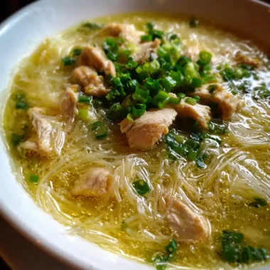 Chicken Long Rice Recipe Broth With Jade Scallions 1761516954.5876288