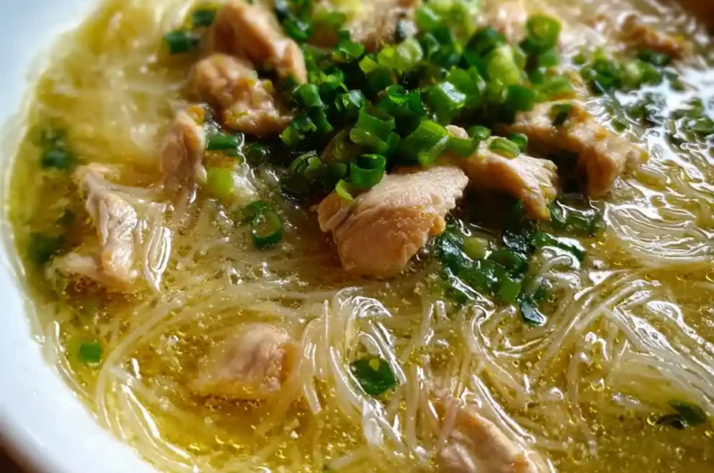 Chicken Long Rice Recipe Broth With Jade Scallions 1761516954.5876288