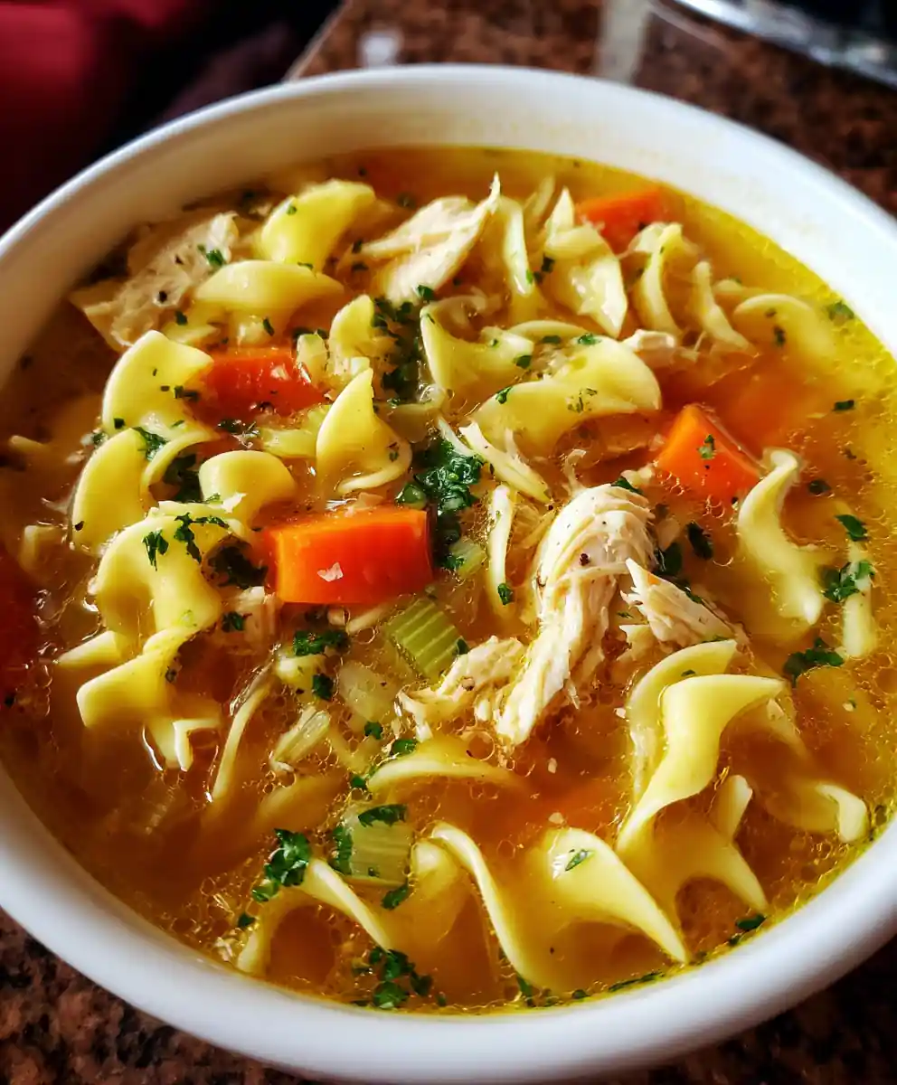 chicken noodle soup recipe with egg noodles Turmeric Broth Golden