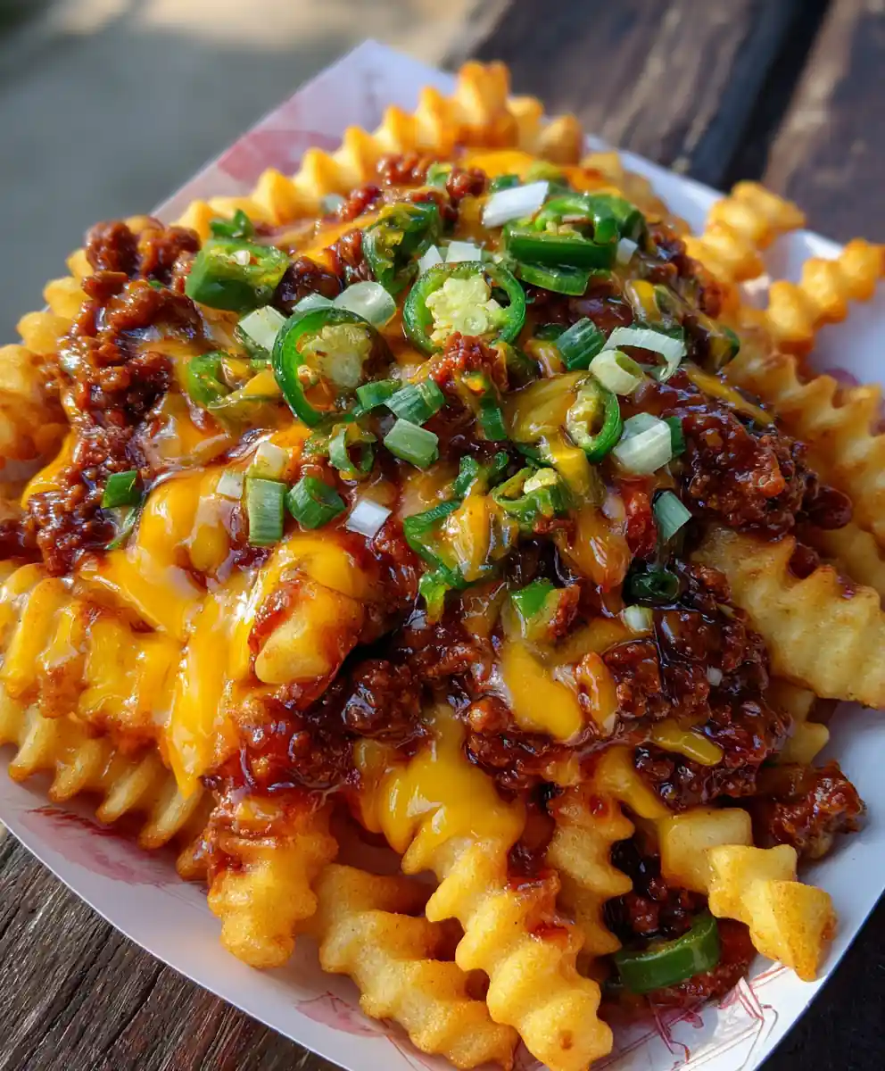 chili cheese fries recipe Jalapeño Scallion Confetti