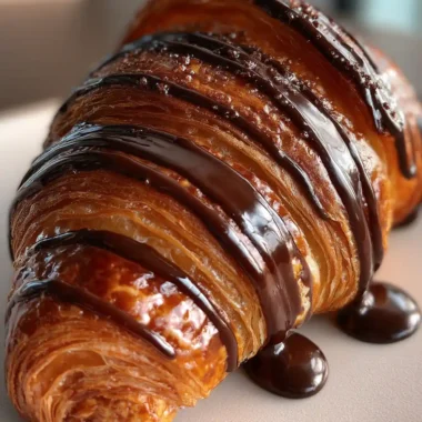 Chocolate Croissant Recipe With Glossy Cocoa Striping 1761299774.7361925