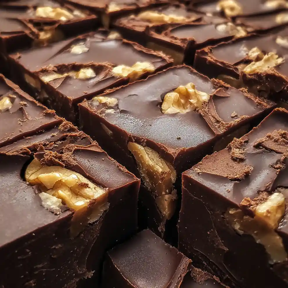 Chocolate Fudge Recipe Walnut Mosaic Slab 1760292572.6928017