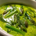 Cream Of Asparagus Soup Recipe Herb Oil Swirl And Tips 1760374643.2018125