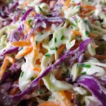 Creamy Coleslaw Recipe Purple Cabbage And Chive Flecks 1760376534.5832884