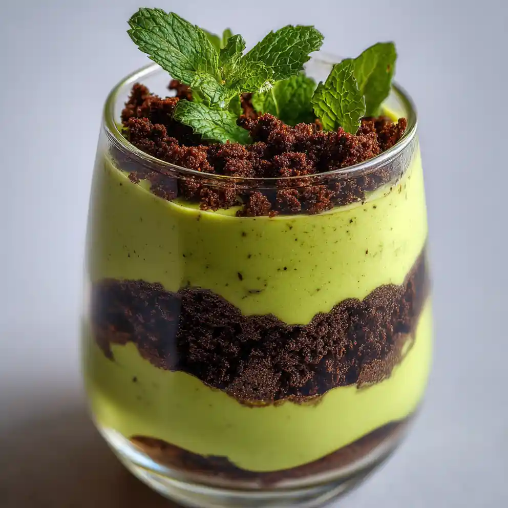 dirt cake recipe Matcha Moss Pots With Oreo Gravel
