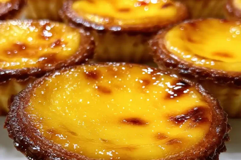 Egg Tart Recipe With Saffron Yellow Custard Shine 1761299925.0604374