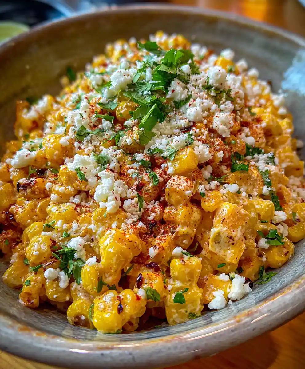 elote recipe Chili Lime Cotija Dust