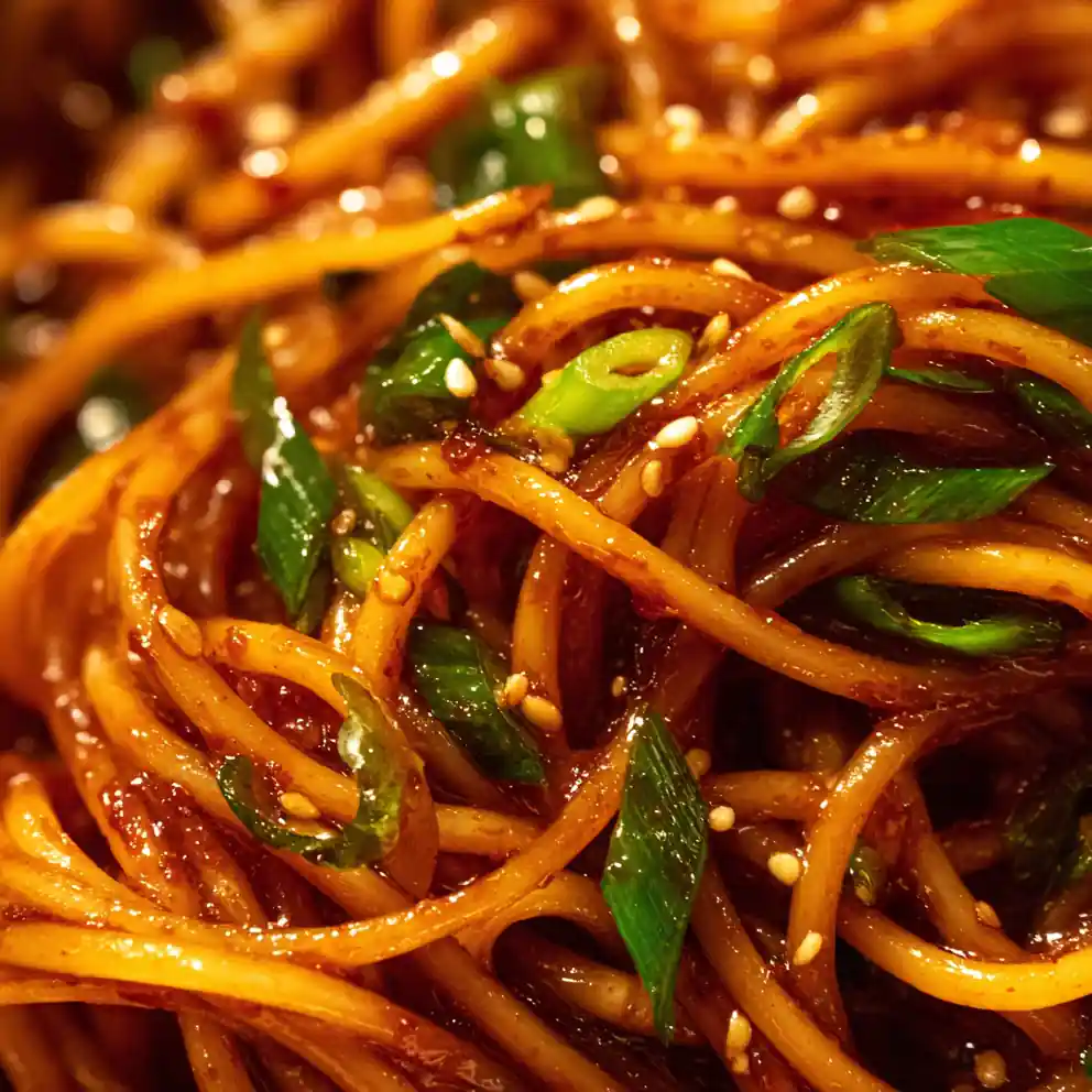 enoki mushroom recipe Chili-Garlic Tangle With Scallions