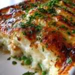 Fish Pie Recipe Golden Mash Topped Parsley Flecked 1761849089.5450556