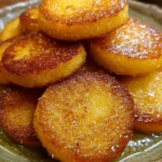 Fried Cornbread Recipe Skillet Disks With Honey Butter Glaze 1761425683.3795094