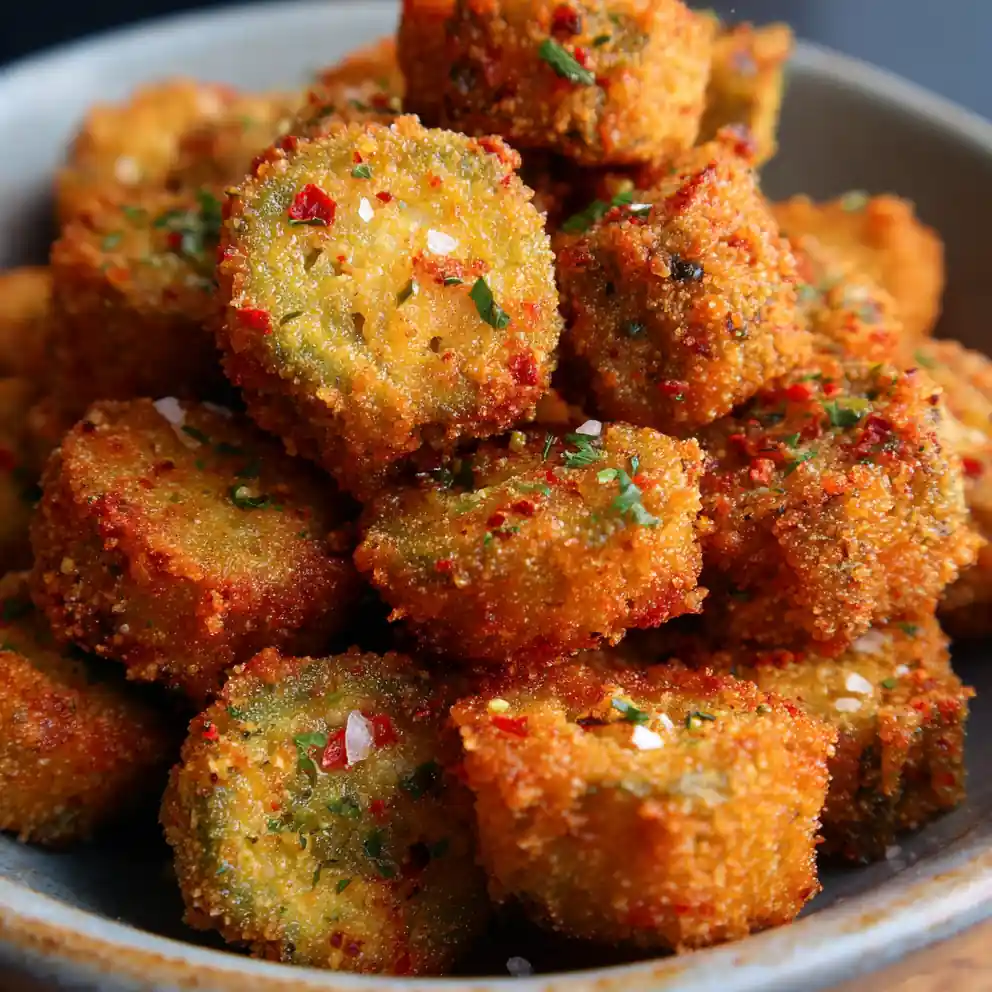 Fried Okra Recipe Chili Cornmeal Crusted With Lime Salt 1760291611.3018816