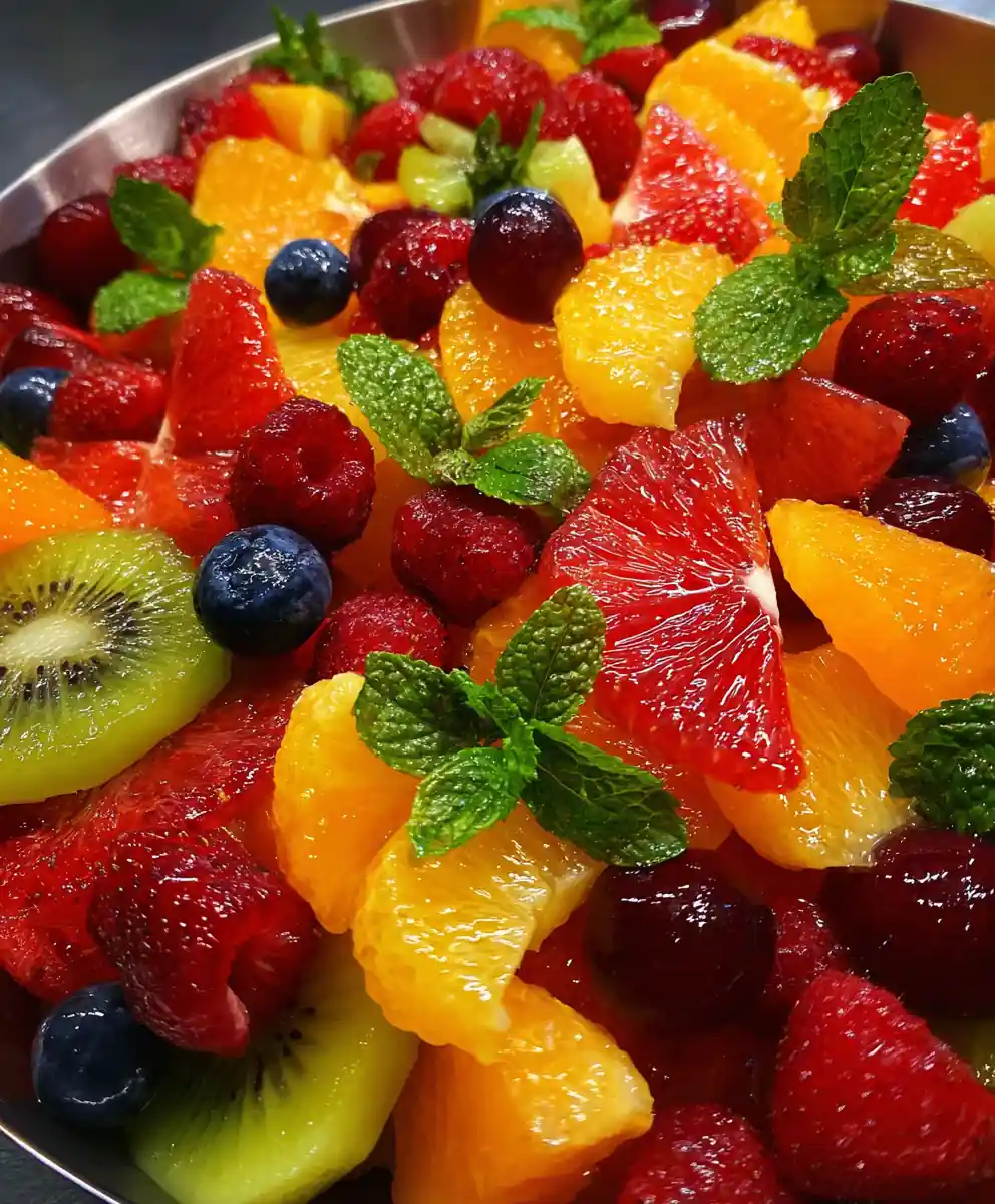 fruit bowl recipe Rainbow Citrus Confetti