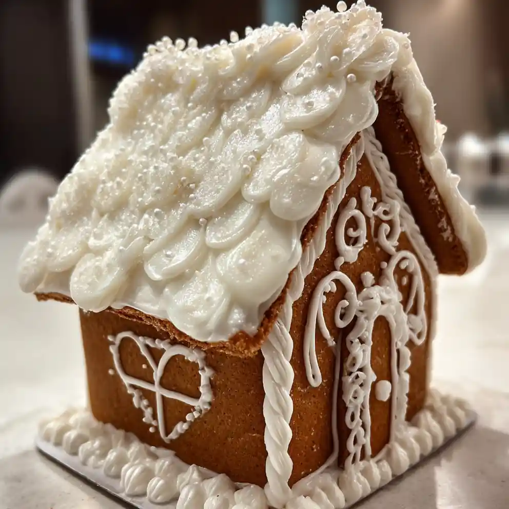 gingerbread house frosting recipe Bright White Royal Icing