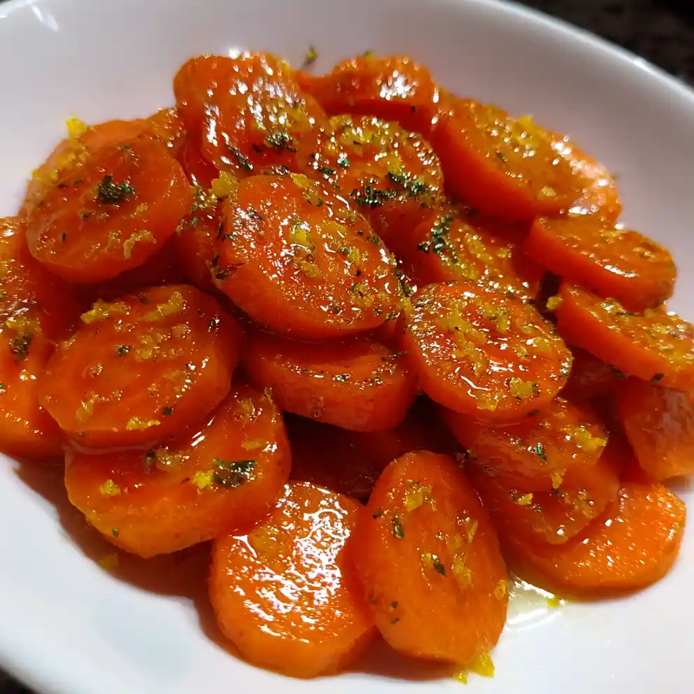 glazed carrot recipe Maple Orange Shine
