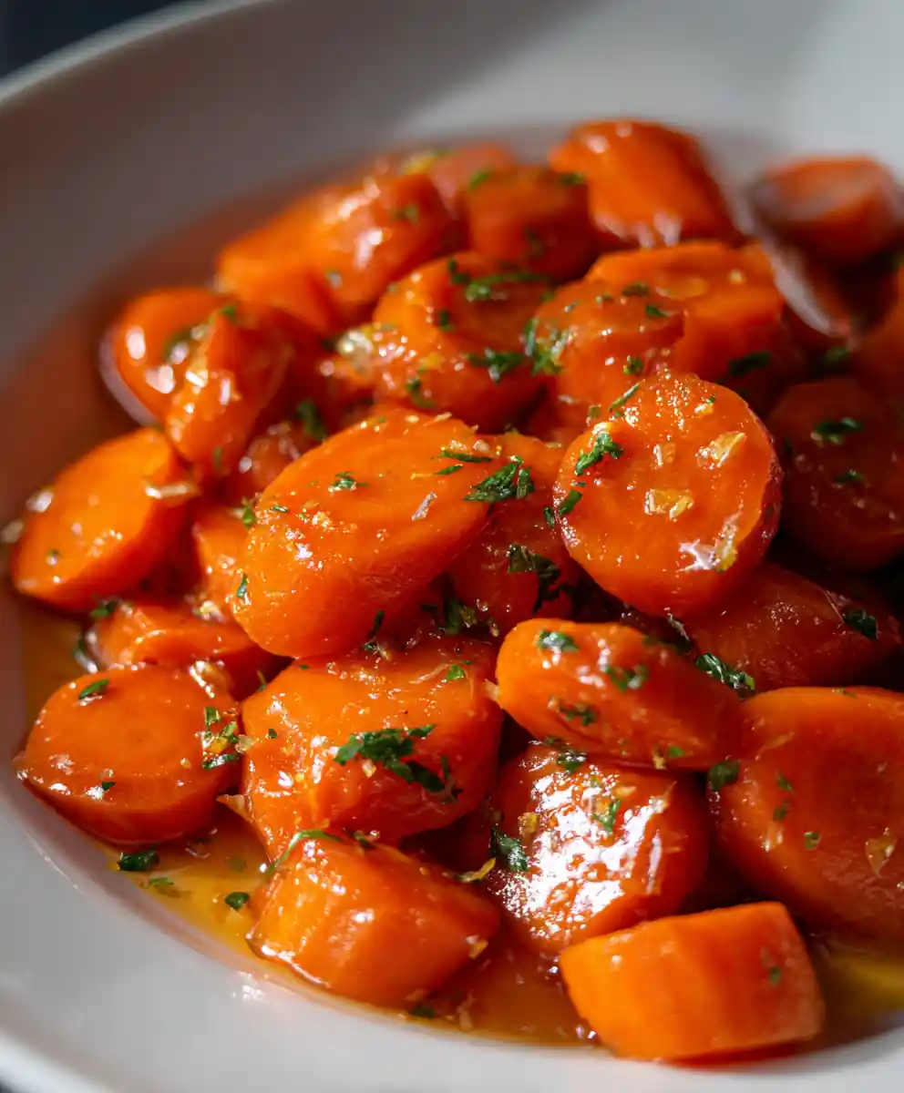 glazed carrot recipe Maple Orange Shine
