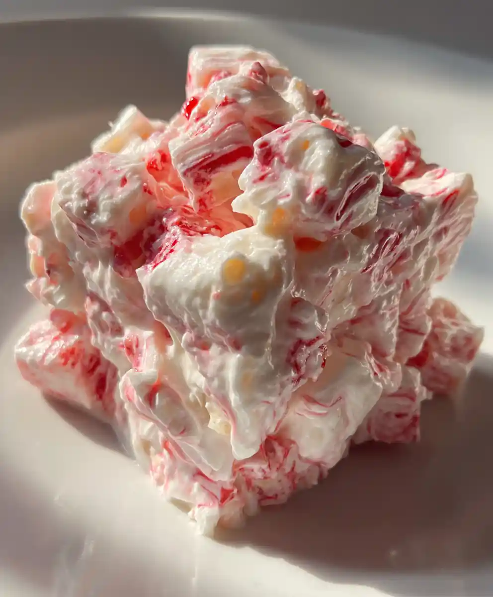 glorified rice recipe Cherry Confetti Fold