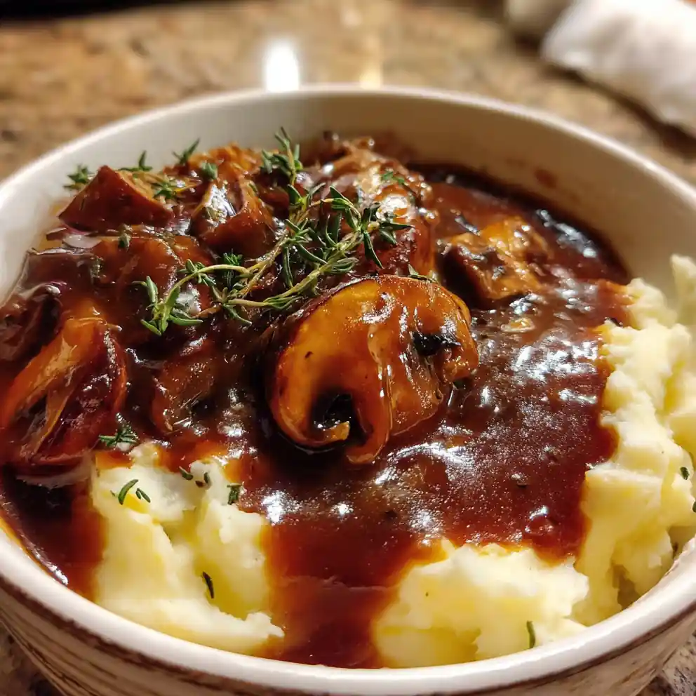 Gluten Free Gravy Recipe Roasted Mushroom Brown 1760571006.914977