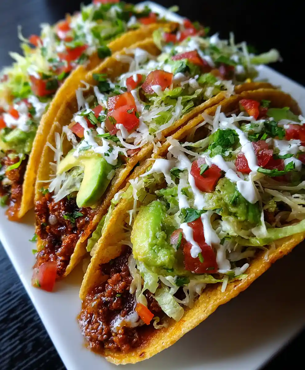 ground turkey taco recipe Salsa Verde Splash