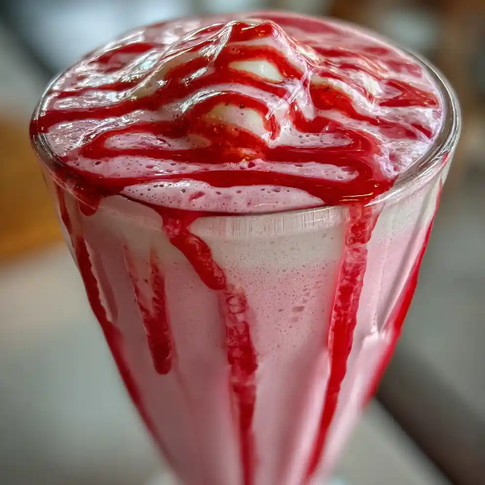 Hailey Bieber Smoothie Recipe Strawberry Glaze Pink Smoothie 1760550617.7280705