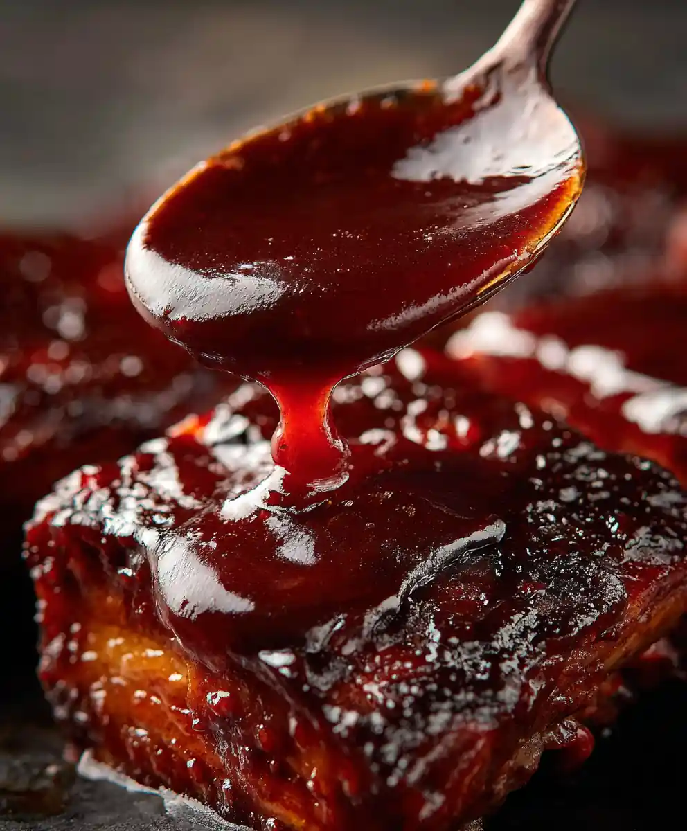homemade bbq sauce recipe Crimson Molasses Glaze