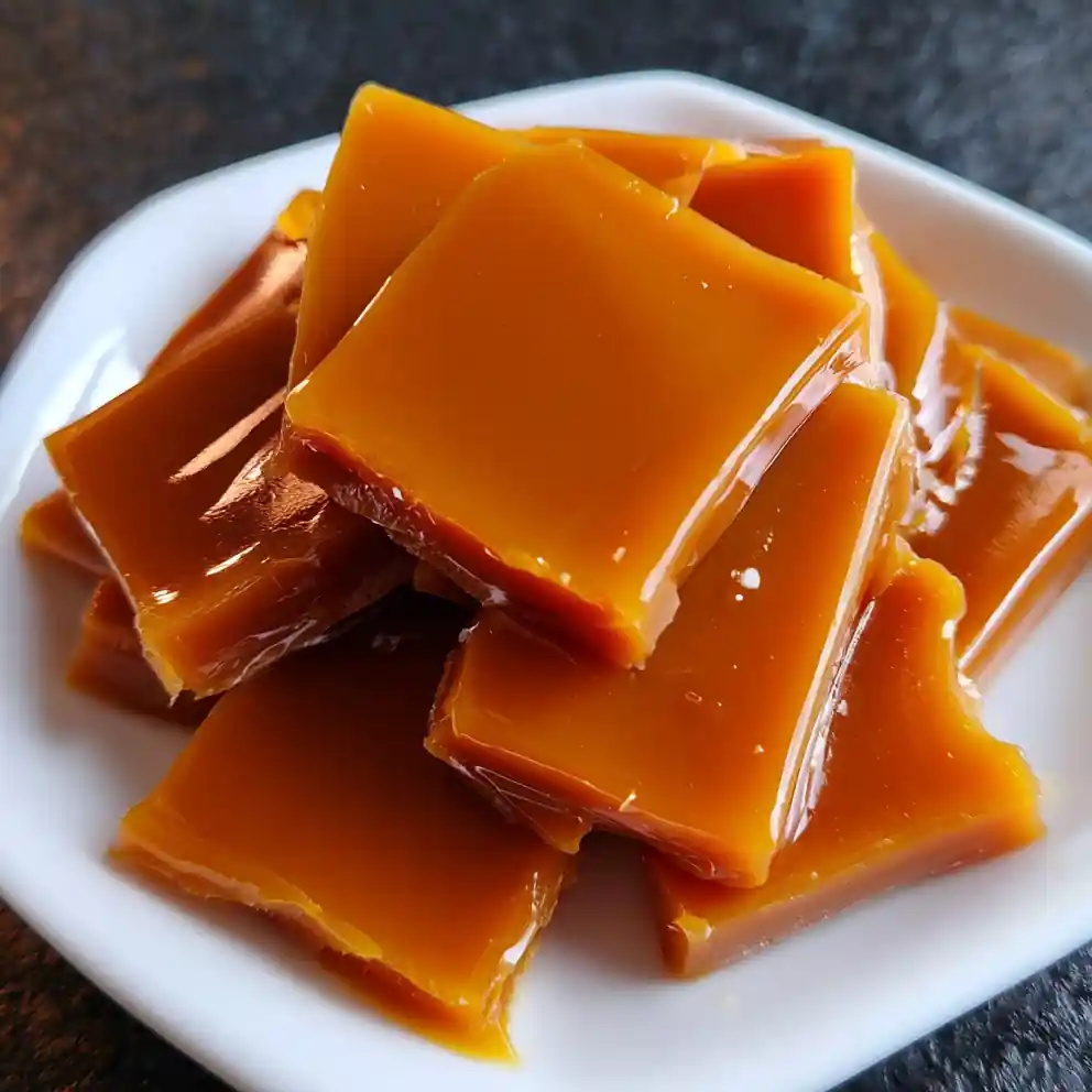 homemade caramel recipe Salted Amber Ribbons