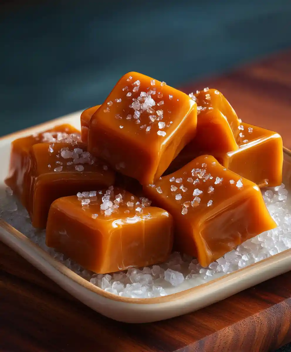 homemade caramel recipe Salted Amber Ribbons