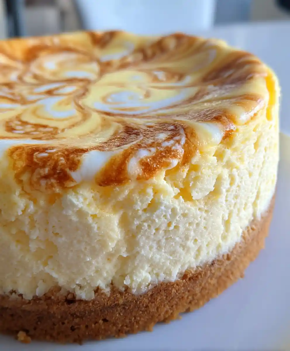 italian cheesecake recipe Lemon Zest Ricotta Swirl