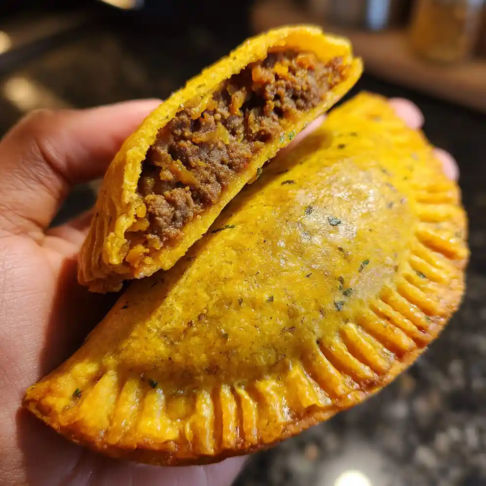 Jamaican Beef Patty Recipe Sunshine Turmeric Crust 1760719542.10428