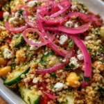 Jennifer Aniston Salad Recipe Pink Pickled Onion Confetti 1760376279.7075453