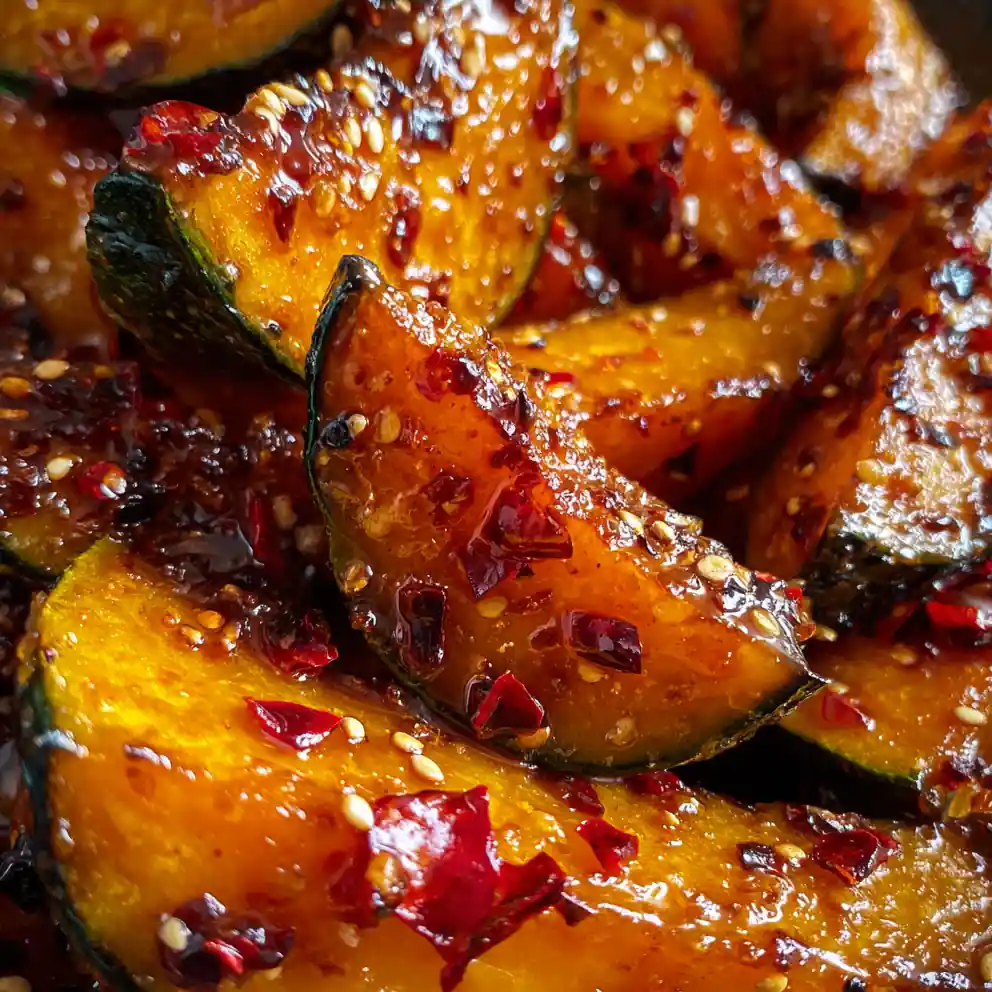 koginut squash recipe Maple Chili Glaze
