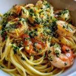 Lemon Shrimp Pasta Recipe Parsley Gremolata Green 1760572472.7022755