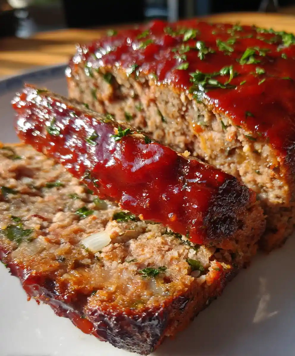 meatloaf recipe with bread crumbs Tomato Glazed Brick Loaf