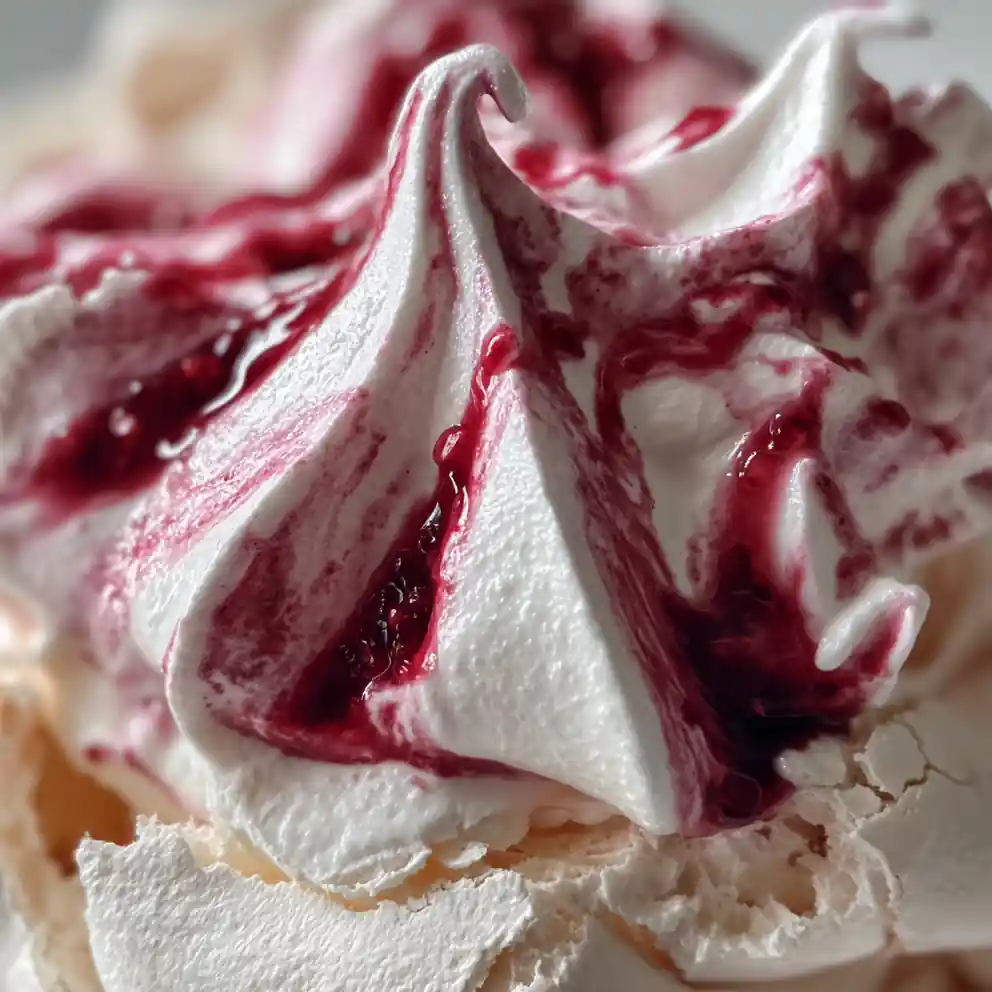 meringue recipe Raspberry Ripple Pavlova