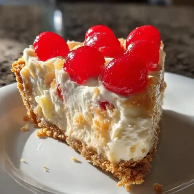 Millionaire Pie Recipe Cherry Crowned Coconut Cream Slice 1761421260.142166
