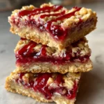 Oatmeal Bars Recipe With Ruby Cranberry Drizzle 1761286963.648572