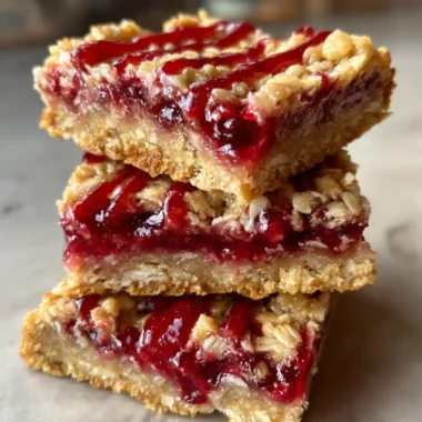 Oatmeal Bars Recipe With Ruby Cranberry Drizzle 1761286963.648572