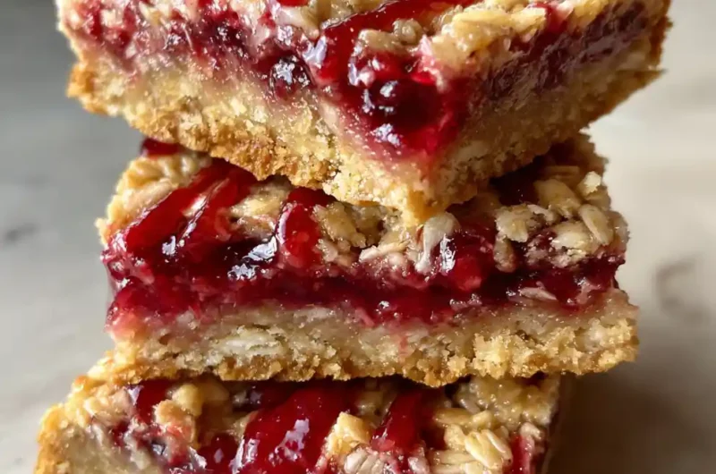 Oatmeal Bars Recipe With Ruby Cranberry Drizzle 1761286963.648572