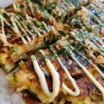 Okonomiyaki Recipe Kewpie Grid With Nori Confetti 1760291296.9273028