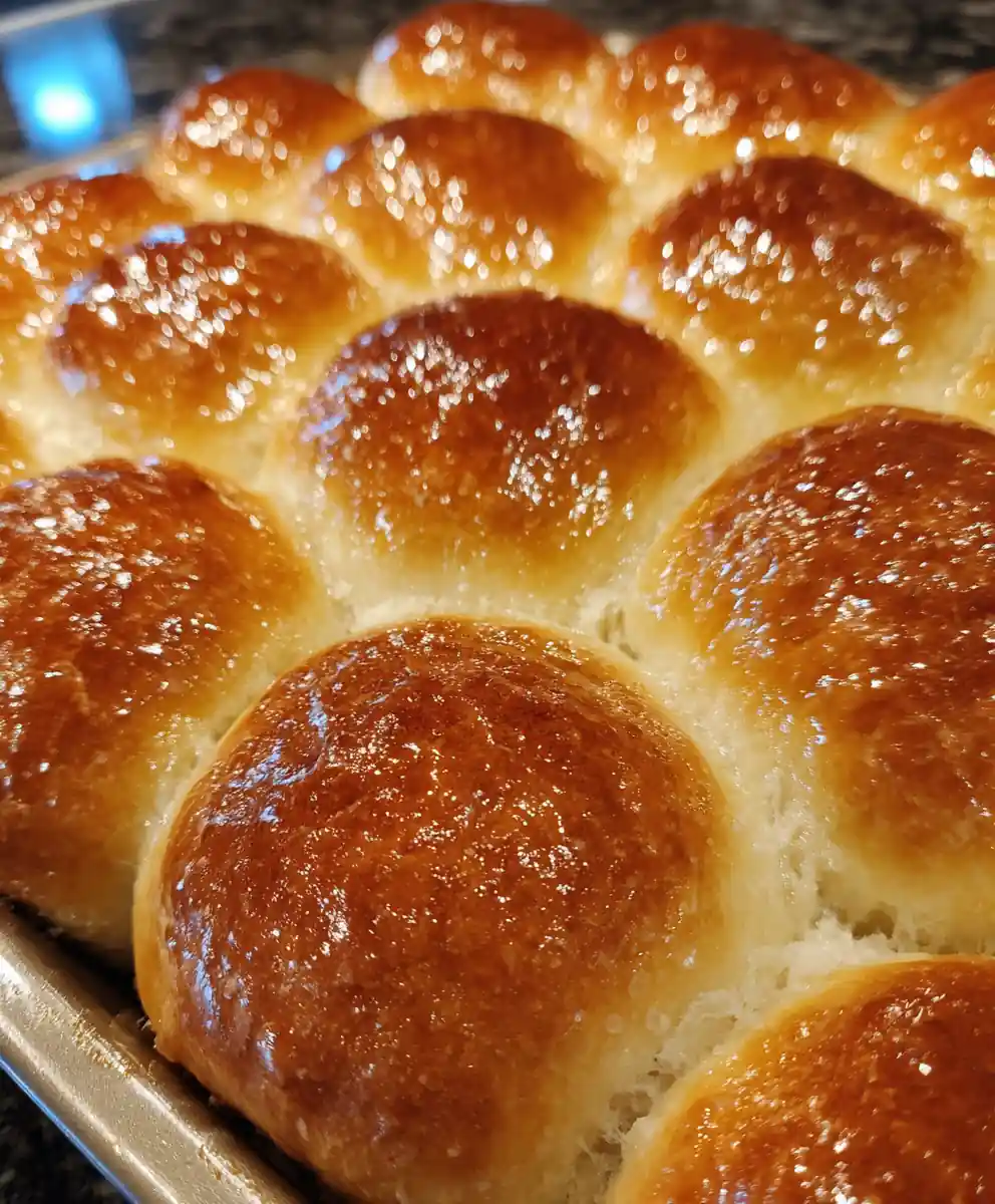 old fashioned yeast rolls recipe Honey Butter Golden Top